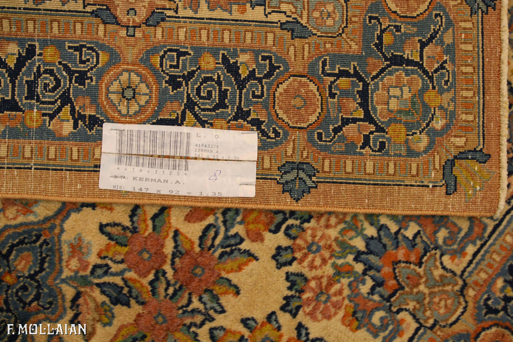 Tapis Persan Antique Kerman n°:41843325